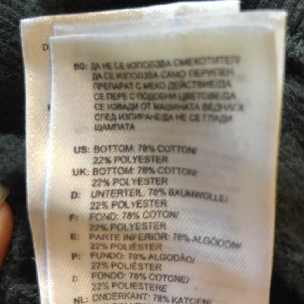 Adidas faded black hooded sweatshirt - Picture 4 of 4